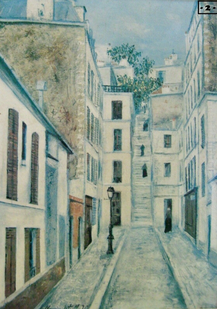 Maurice Utrillo c.1910-11 Lithograph 