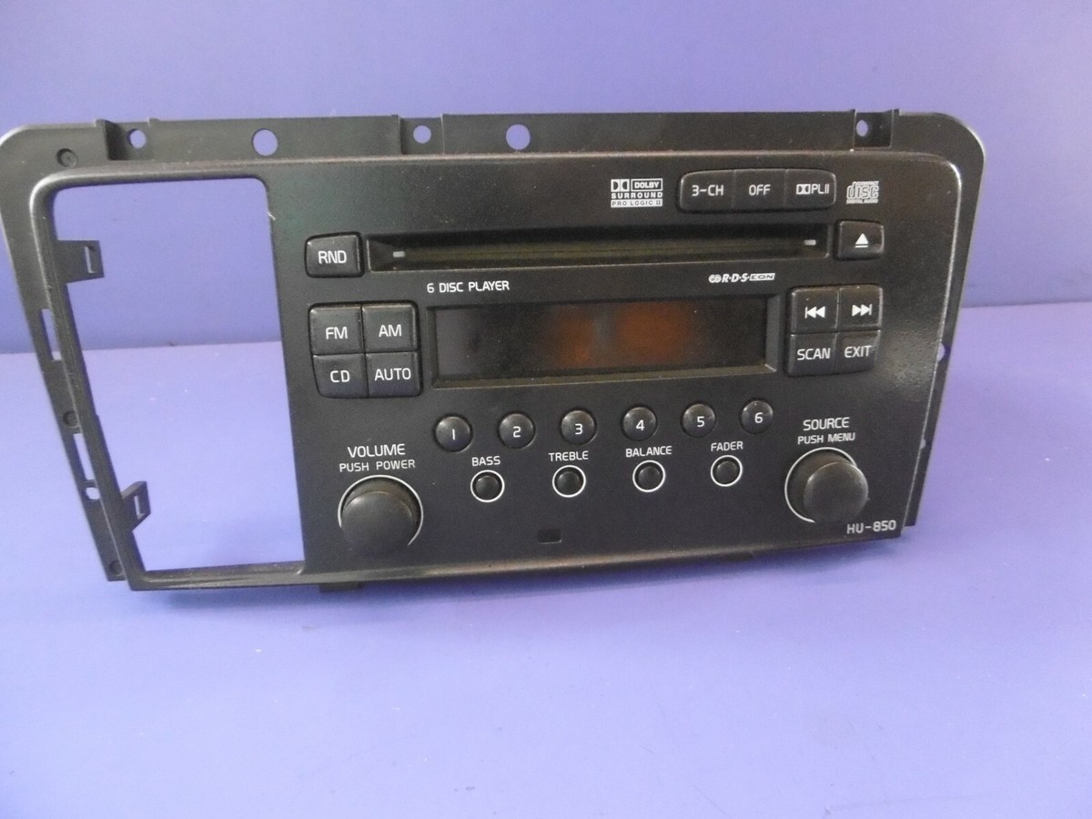 (希少)新品未使用品VOLVO HU-850 カーオーディオ Radio Original Volvo XC S60 V70 HU-850 6Cd WECHSLER HU850 Volvo