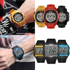 Man's Sports Watch Electronic Waterproof Watch Christmas Gift Watch LED Watch US