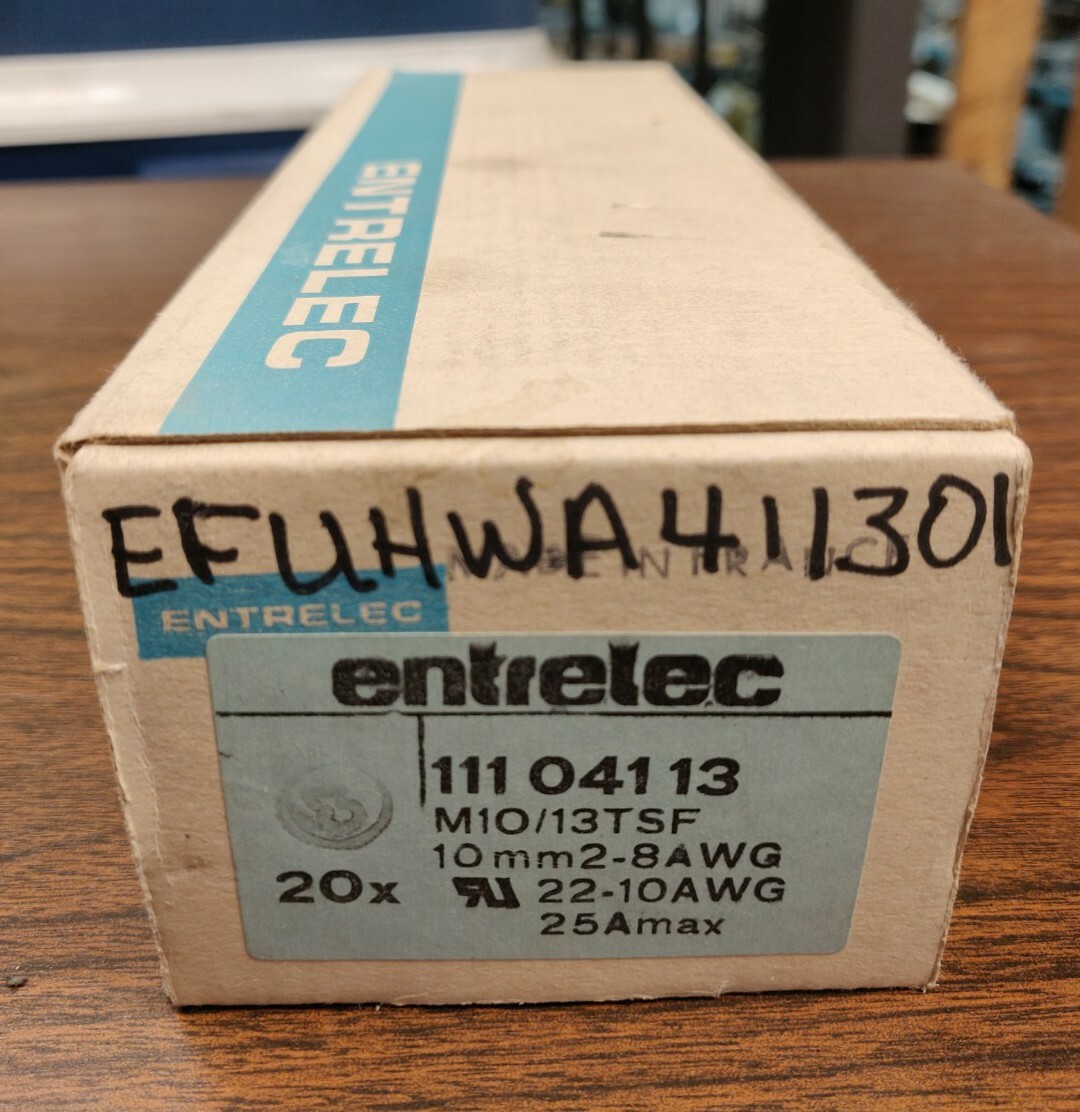 Entrelec M10/13T-SF Terminal Blocks - NEW BOX OF 20
