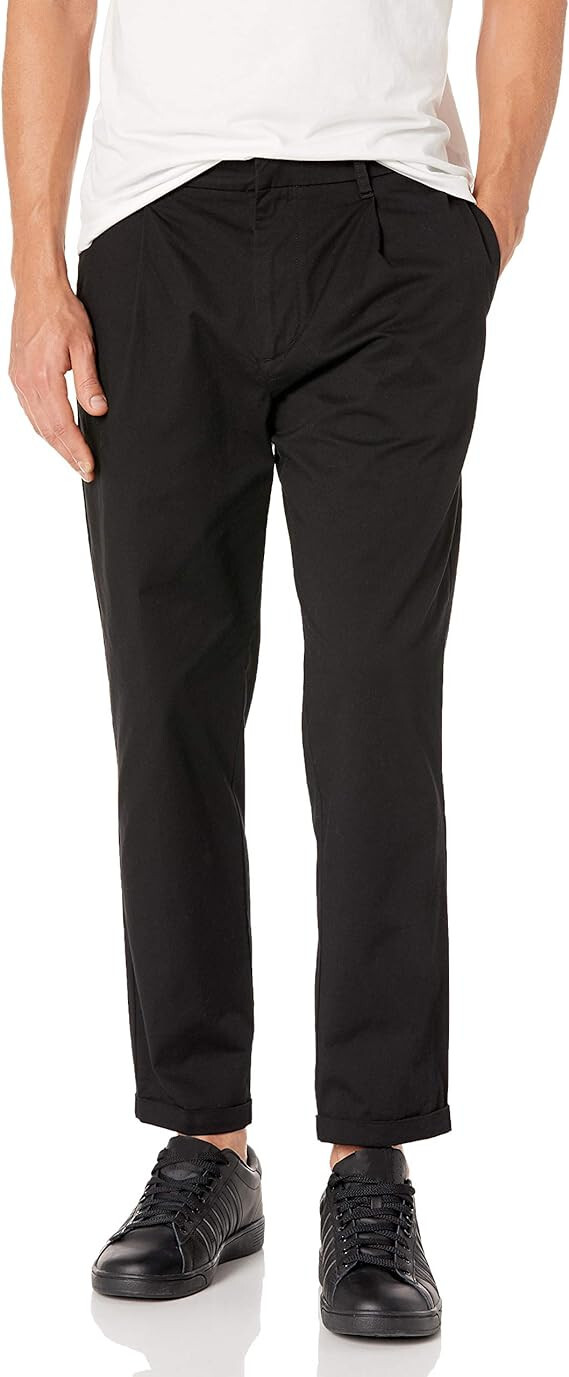 Мужские брюки из эластичной саржи AX ARMANI EXCHANGE размер 33 13990₽