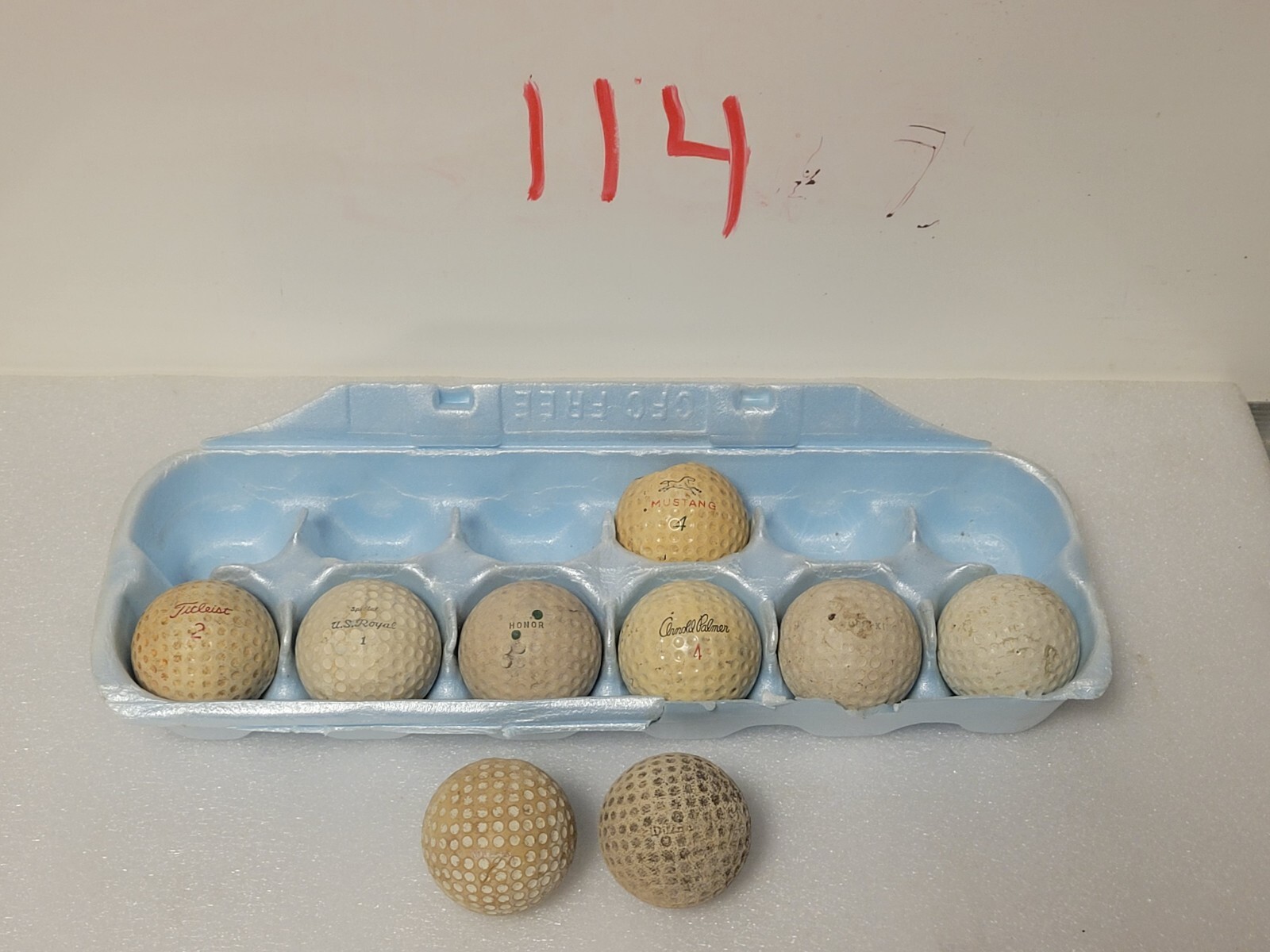 Vintage Golf Balls Titleist Top Flite MaxFli Pinnacle Slazenger eBay