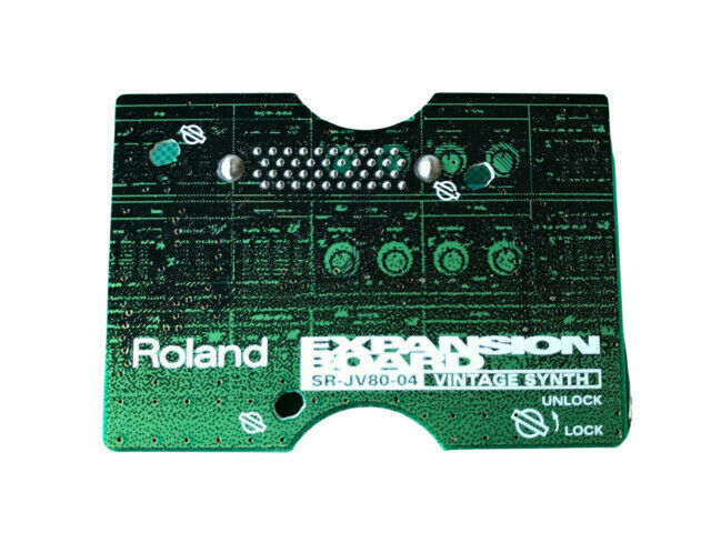 Roland SR-JV80-04 Vintage Synth Expansion Board - Green for sale 