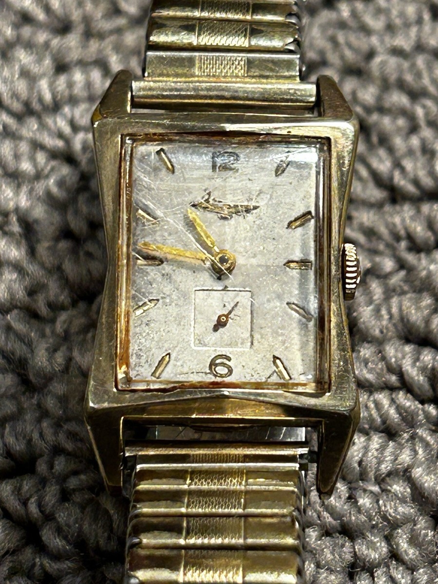 Vintage Longines Watch 10k Gold Filled Rolled Gold Bracelet  display picture 1