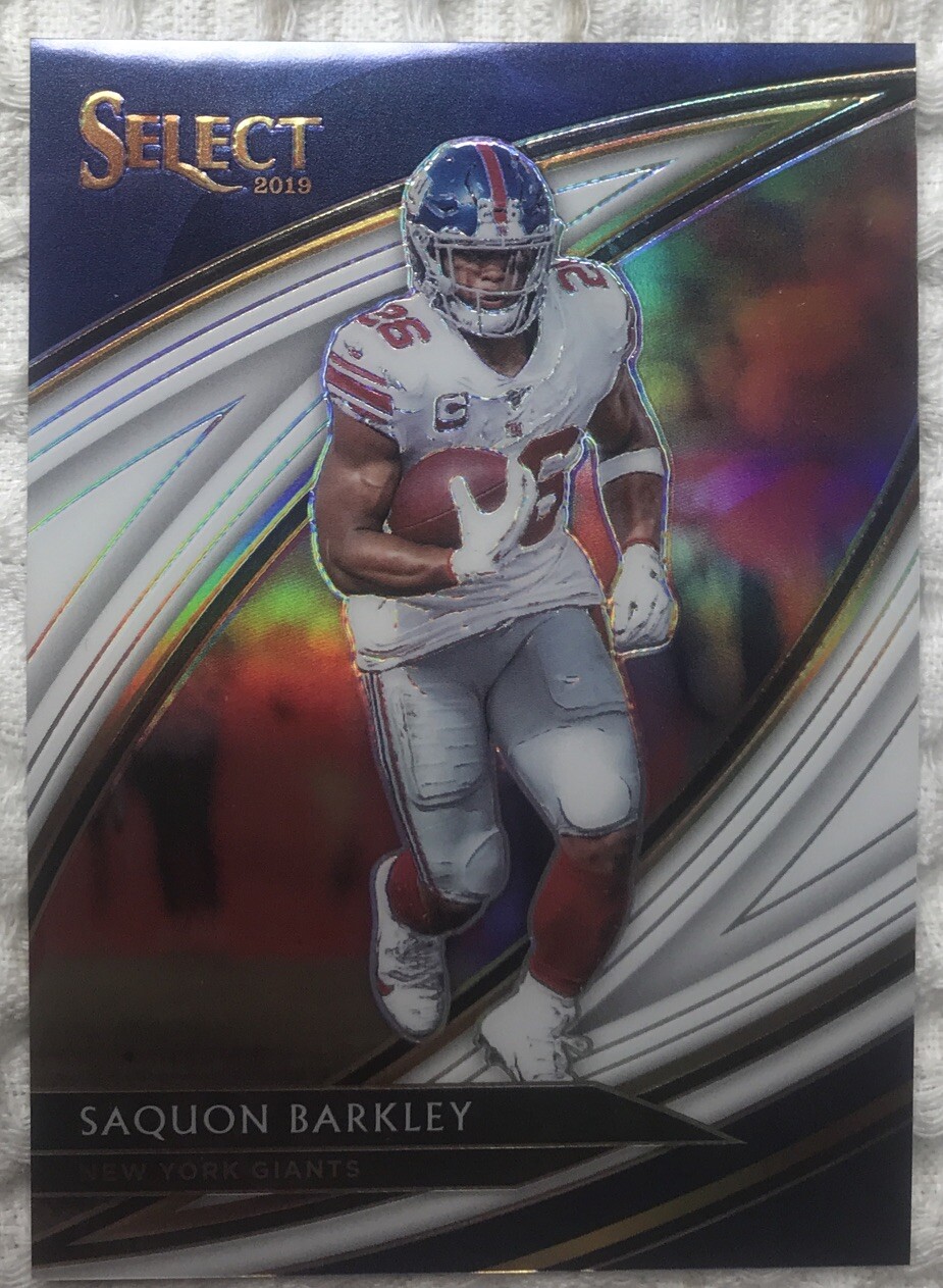 🟢 2019 Select Field Level Saquon Barkley White Prizm /35 ⚪️