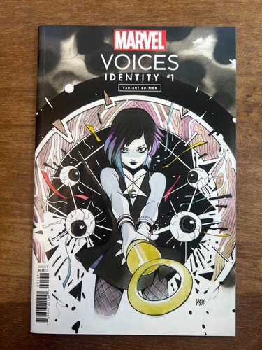 Marvel's Voices Identity 1 One Shot Marvel Comics Peach Momoko Variant CON 2021