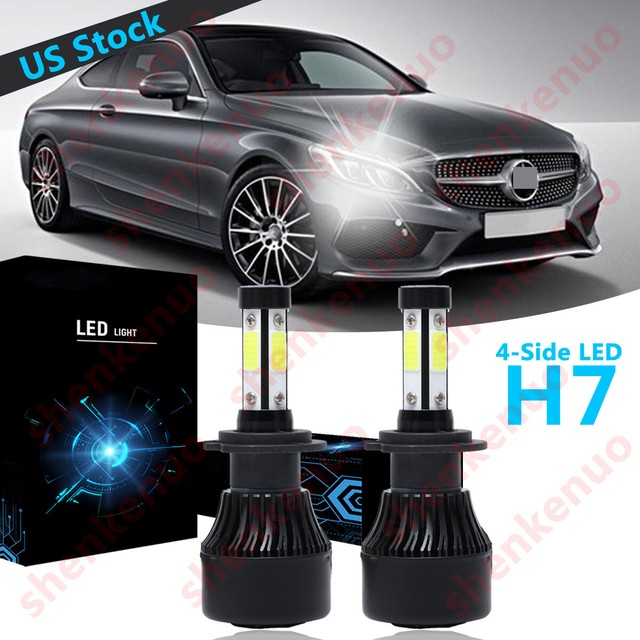 4Side H7 Headlight Bulb High/Low Beam For Mercedes Benz SL S SLK E C CL Class eBay