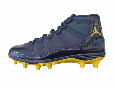 Size 13 Michigan Wolverines PE Air Jordan Retro 11 TD Mid