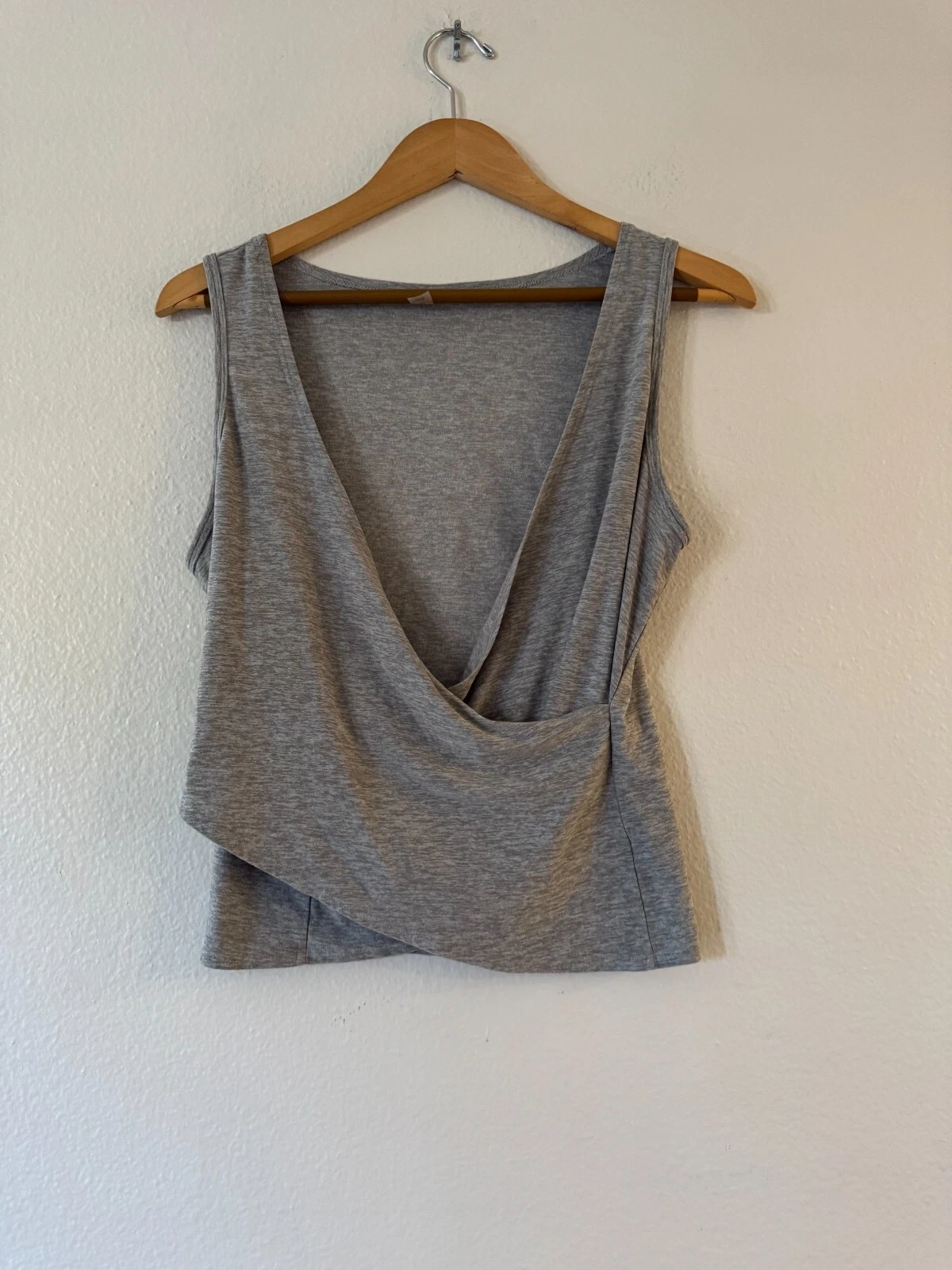 beyond-yoga crossover wrap sleeveless tank-top