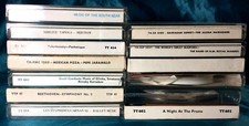 Lot of 13 Classical Reel to Reel Tapes From Britain UK