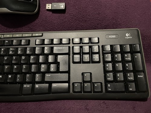 Logitech K260 Wireless Keyboard + Wireless Mouse M210 + dongle receiver - Afbeelding 3 van 6