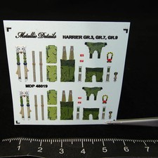 Harrier GR.3 GR.7 GR.9 Seat Belts 3D Decals 1/48 Metallic Details MDP48019