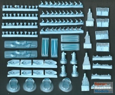 AUTORA7236 1:72 Olimp 4 ASh-73TK Engines for Tu-4 with Turbo-Superchargers,