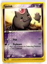 Spoink 74/97 Pokémon Card Dragon 2003 E-Reader LP on eBay