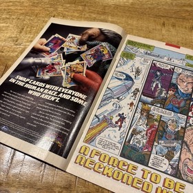 MARVEL COMICS X-FORCE VOLUME 1 Aug nice condition comic. Battletoads Ad! NES