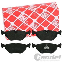 Febi Bremsbelagsatz Hinten Passend FüR BMW 3Er E36 + 3Er Coupe E46 Touring E46
