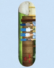 RARE Thank You x King Of The Hill Crew Limited 8.5 Skateboard Deck