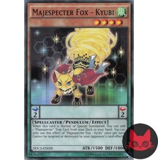 Yugioh Majespecter Fox - Kyubi DOCS-DE028 Common NM
