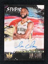 2018-19 Panini Court Kings Studio Signatures Masterpiece 1/1 Ian Clark Auto 2d0