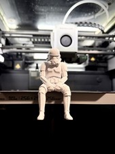 Seated Stormtrooper Figurine