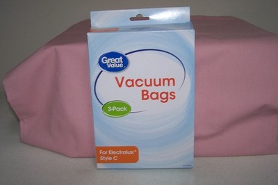 3-Pack GREAT VALUE Vacuum Bags for Electrolux Style C 2376 NEW in Box