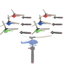 6Pcs Pull Wire Handle Pull Line Helicopter Handle Aviation Model Copter Toy