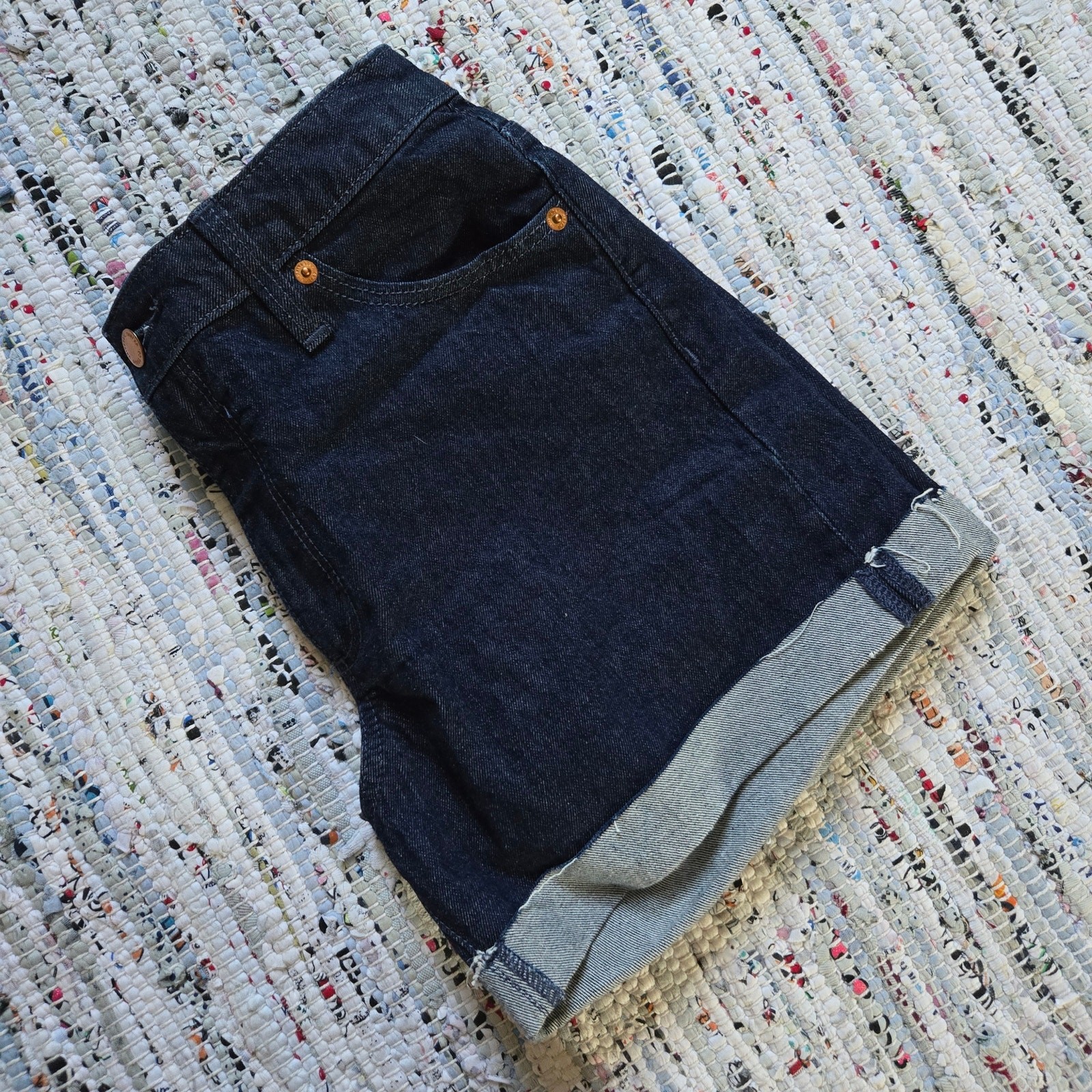 Target Universal Thread Vintage Mini Cuff Dark Bl… - image 2