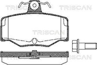 Bremsbelagsatz Scheibenbremse Triscan 8110 14938 FüR Nissan Primera P11 Almera 2