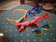 Vintage Advertisement And Novelty Sunglasses Lot Of 5 Great Condition Unique Htf