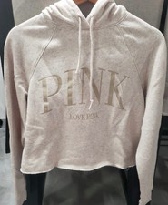 Victoria's Secret Pink Cropped Hoodie