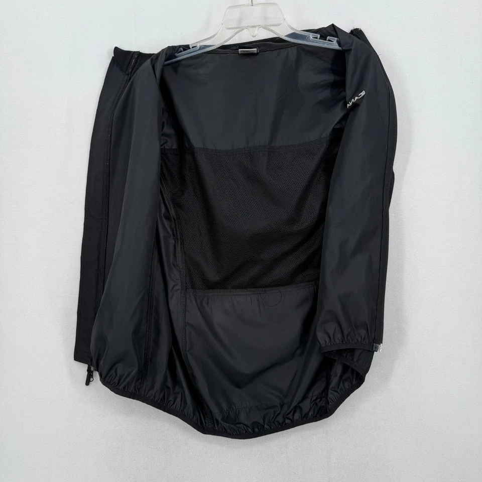 Canari 男式大风剪黑色骑行背心反光全拉链轻便 — 第 3/4 张图片