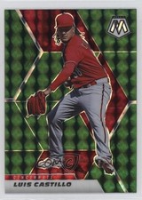 2021 Panini Mosaic Green Mosaic Prizm Luis Castillo #164 0ps8