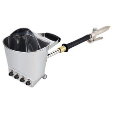 Ouya Stucco Cement Mortar Plaster Sprayer with Cover Wall and Ceilings Hopper...