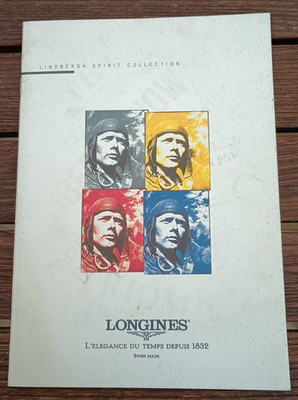 Longines SPIRIT COLLECTION Uhr Katalog 1997 ohne Preisliste