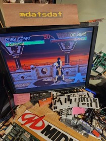 MORTAL KOMBAT 2 PCB JAMMA ARCADE MAIN BOARD ONLY REV 3.1 WORKING!!!! MIDWAY 