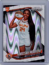 2025 Panini Prizm WNBA #146 Aneesah Morrow White Seismic