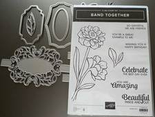 Stampin  Up! Stempel-Stanz-Set  Band Together...