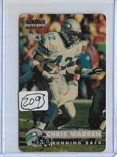 (209) 1996 PRO LINE INTENSE II ~ CHRIS WARREN $3 PHONE CARD #31 LOT