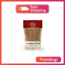 Spicy World Caraway Seeds 4 oz 117g  Premium Whole Caraway Seeds for Rye Brea