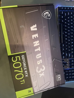 GeForce RTX  5070 Ti 16G VENTUS 3X OC *TESTED & ABOVE PERFORMANCE SPEC*
