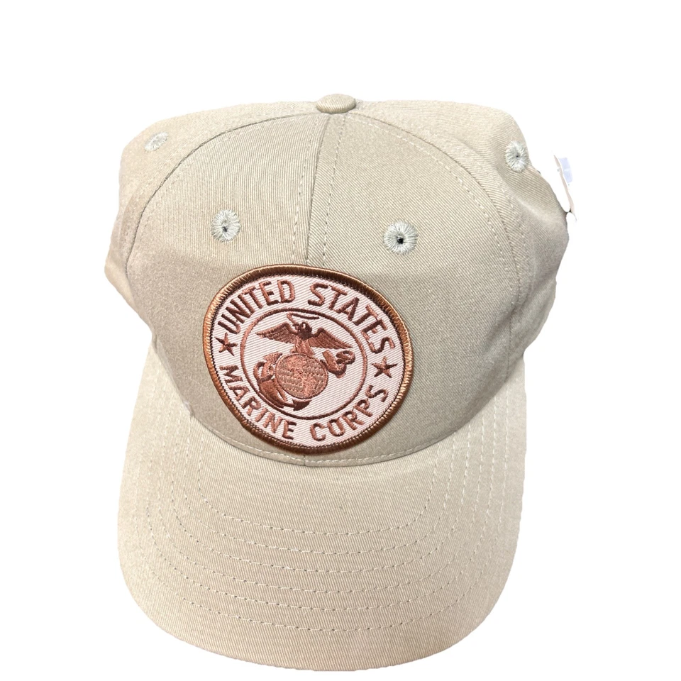 Lote De 7 Nuevos/Usados Cuerpo de Marines de los Estados Unidos USMC Verde Bordado Logo Gorra Sombrero Foto 4 de 4