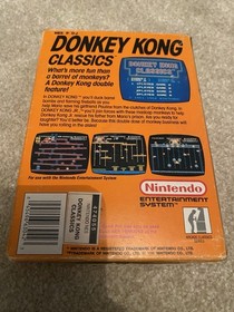 Donkey Kong Classics-Nintendo NES PAL Game CIB Boxed With Protector UK