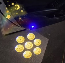 New 2pcs Car Door Lights Dragon Balls Logo Anime Projector Universal Led Star New 2pcs Car Door Lights Dragon Balls Logo Anime Projector Universal Led Star