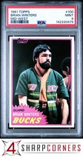 1981 TOPPS MID-WEST #100 BRIAN WINTERS BUCKS PSA 9