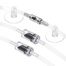 Aquarium Check Valves 1 Way Non-Return Stainless Steel Aquarium Air Valve W 2...
