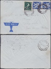 Belgian Congo 1945 -Airmail Cover from Brussels to Belgian Congo...(EB) MV-19114