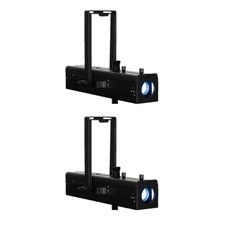 Pair of 2x Eliminator Lighting Ikon Profile Plus 40W LED w/changeable glass GOBO