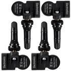 4 TPMS Tire Pressure Sensors with Rubber Valve for Ford C-Max 2014-