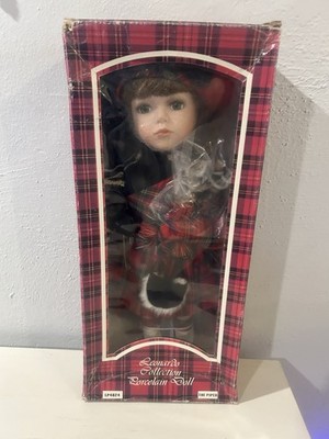 Leonardo Collection Porcelain Doll LP4824  The Piper  Original Box Vintage