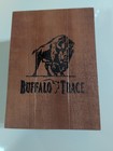 Buffalo Trace Cigars EMPTY Wooden Cigar Box 7"x5.25"x 3.75" EXCELLENT CONDITION — photo 1